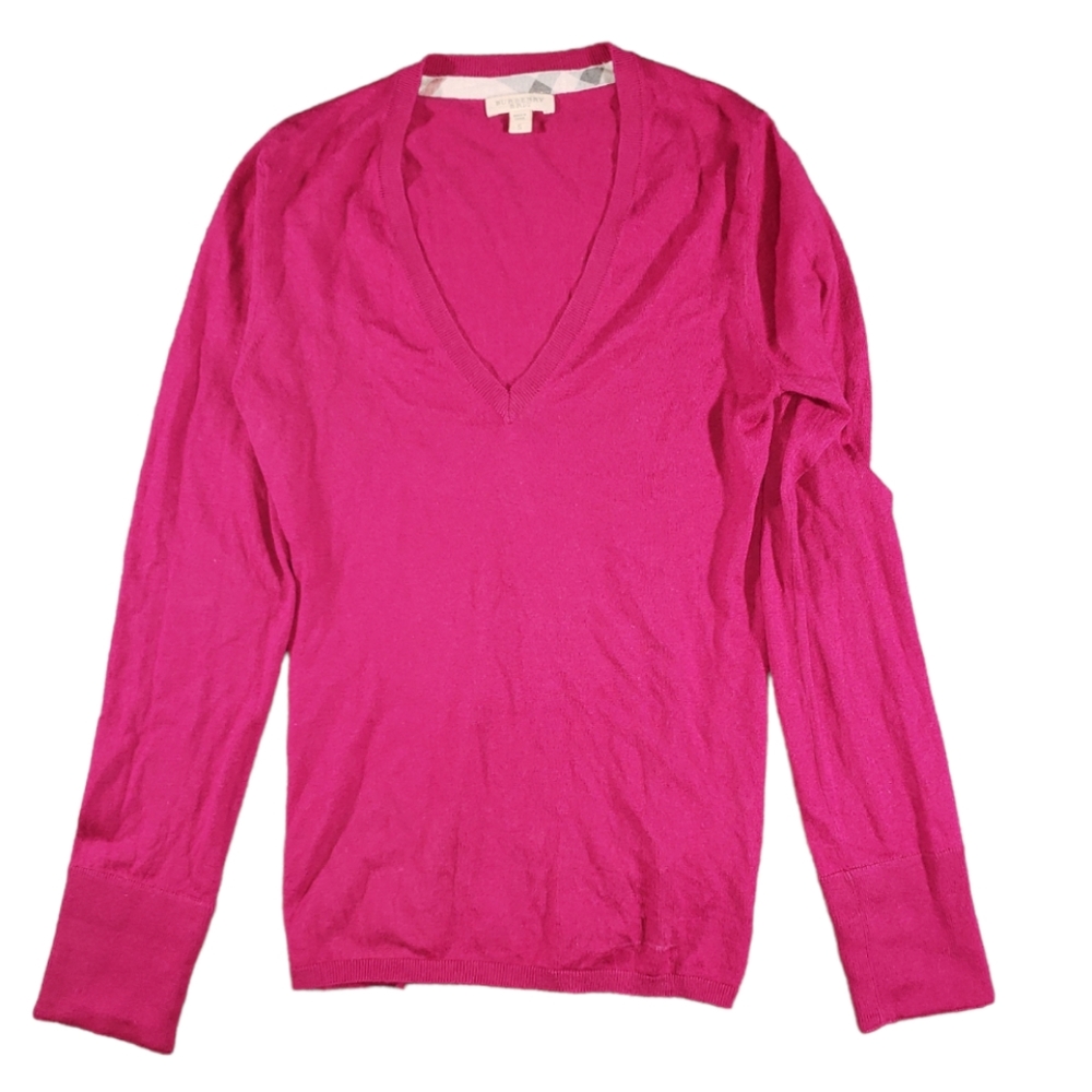 Burberry Brit Cashmere Long Sleeve Sweater Size S
